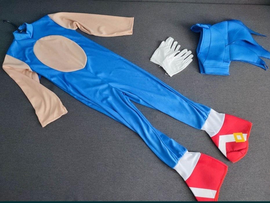 Дитячий костюм Сонік на 3-4, 5-6, 7-8, 9-10 років