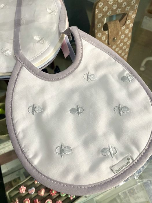 Babete para bebé - 100% algodão (novo)