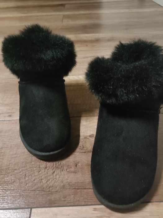 Buty zimowe dla dziewczynki r.32 + gratis