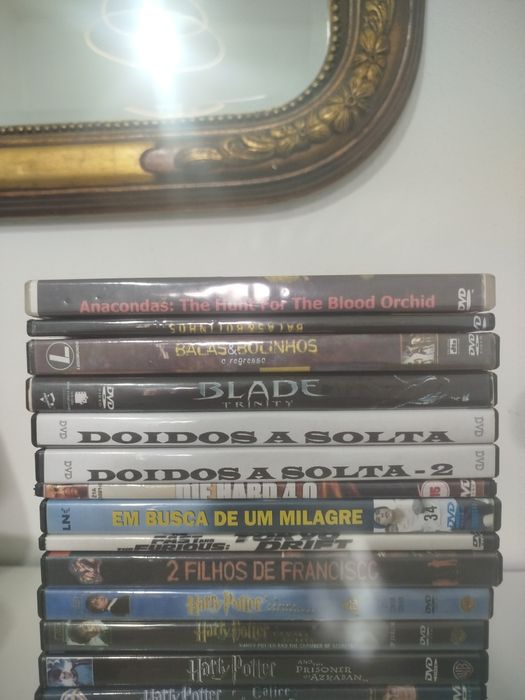 DVDs vários géneros de filmes