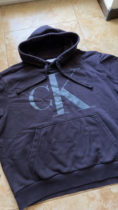Худі  Calvin Klein кофта світшот Logo Tape Classic Sweatshirt