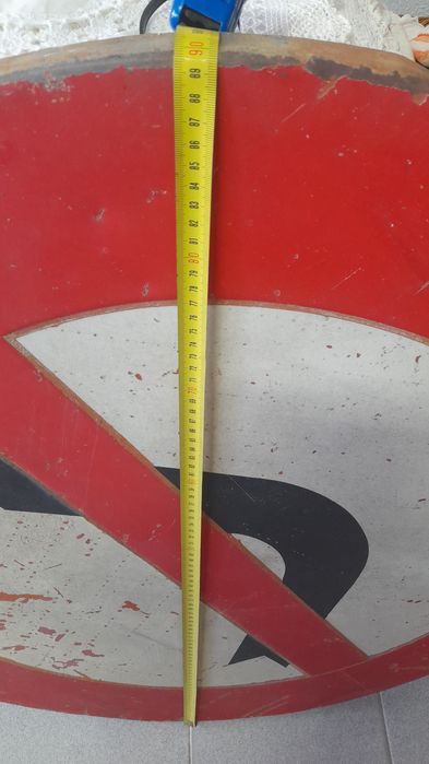 Sinal Trânsito Vintage (90 cm diâmetro)