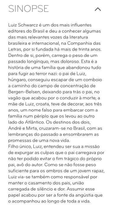 “O Ar que Me Falta”, Luiz Schwarcz