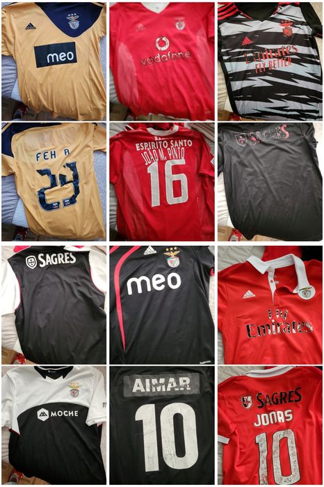 Camisolas do SLBenfica