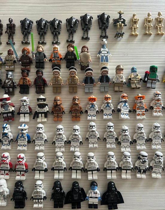 Lego star wars minifigurki