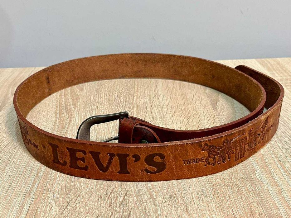 Кожаный ремень Levis Оригинал!