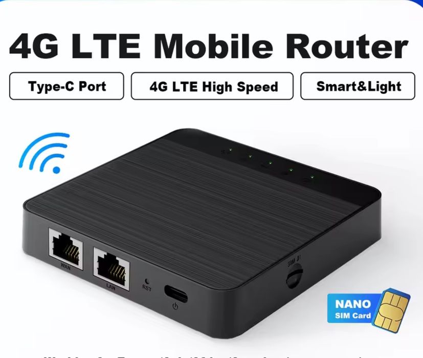 Роутер 4G LTE модем під сім карту маршрутизатор