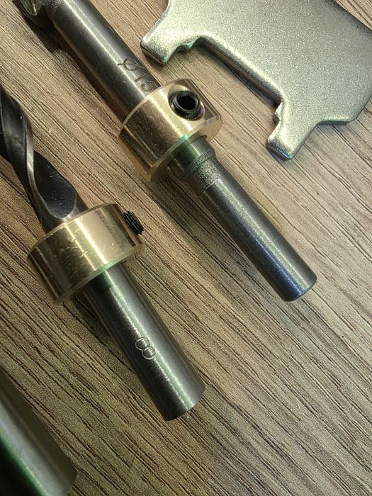 Zestaw przyrządów stolarskich - wiertła