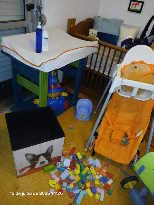 Quarto muito completo para bebé menino