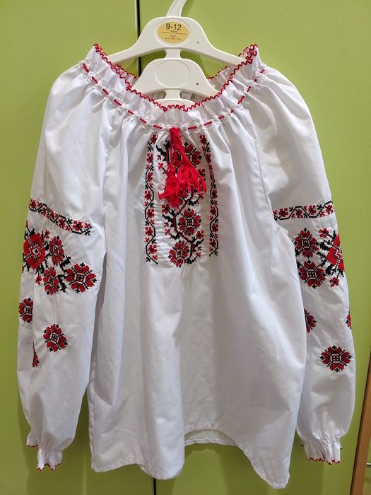 Вишиванка дитяча для дівчинки, зріст 140