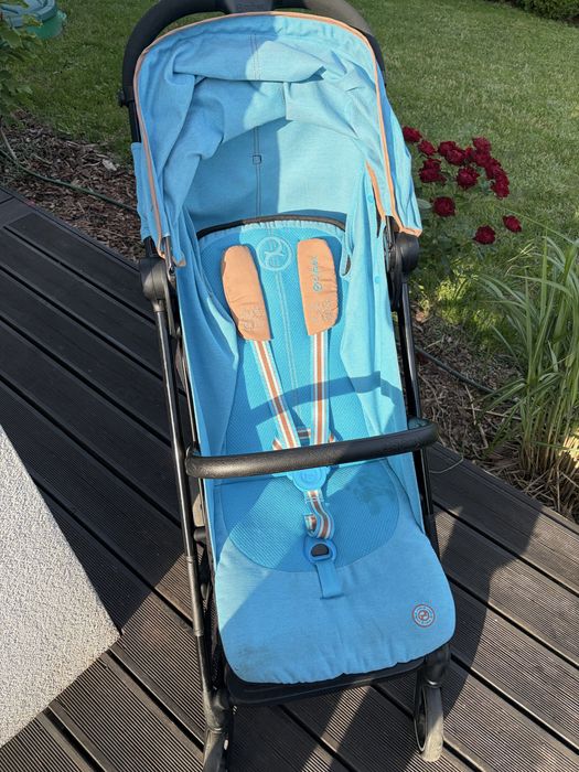 Wozek spacerowy Cybex Beezy 2.0 Beach Blue 100 % sprawny