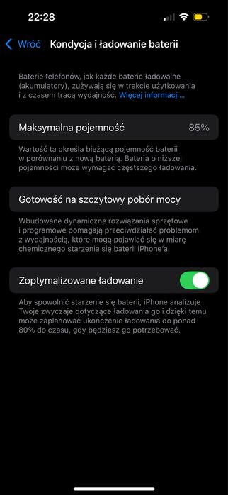 iPhone 14 Pro Space Black 256 GB z bateriа 85%
