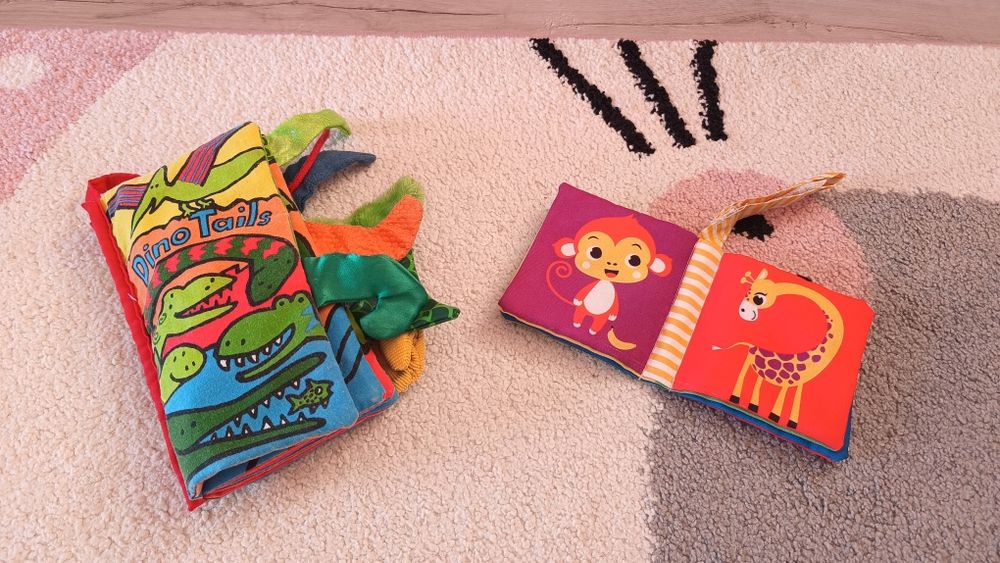 Książeczki niemowlęce miękkie