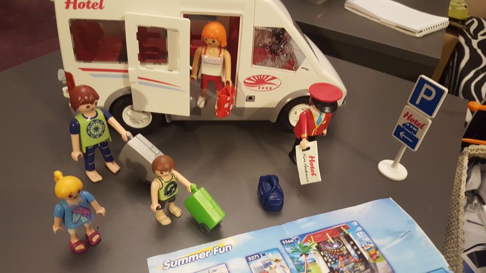 Zestaw Playmobil 5267 Bus Hotelowy wakacje samochód + akcesoria