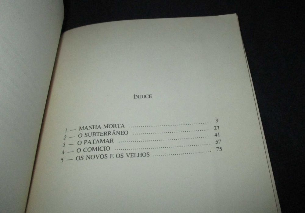 Livro 5 Caprichos Teatrais José Gomes Ferreira 1ª edição 1978