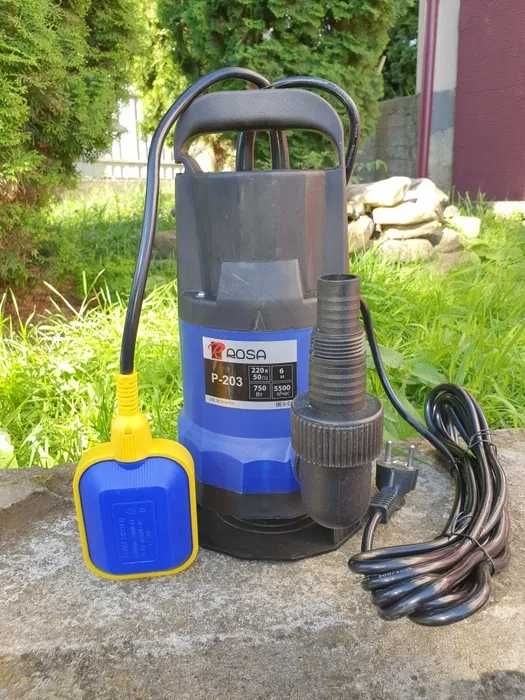 Насос 750W фекальный дренажный (ТІЛЬКИ ДОСТАВКА ПОШТОЮ)