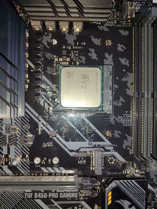 Комплект AM4 | Ryzen 5 2600 | ASUS TUF B450-Pro | 16GB DDR4 | Wi-Fi 6