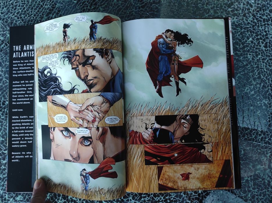 Justice League Vol. 3 Throne of Atlantis Geoff Johns & Ivan Reis Dc Comics Banda desenhada
