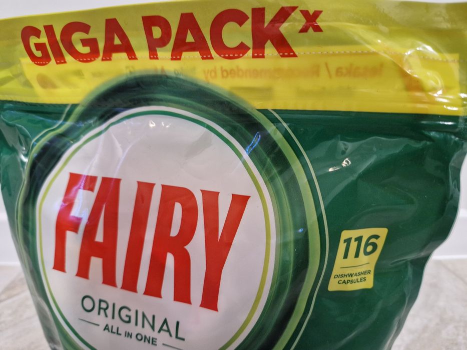 Kapsułki do zmywarki FAIRY Original All in One Lemon - 116 szt.