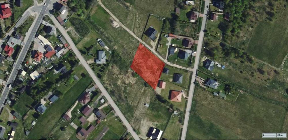 Działka budowlana Szczerców