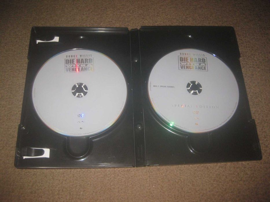 "Die Hard 3 - A Vingança" com Bruce Willis/Edição Especial 2 com DVDs