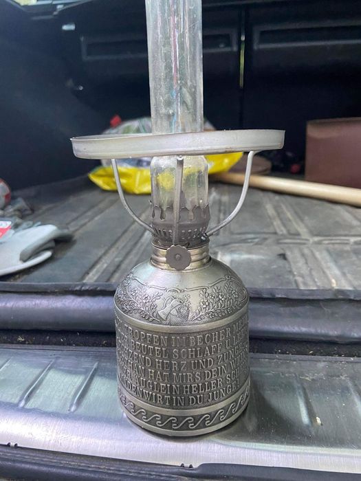 Lampa naftowa frieling Zinn aluminium