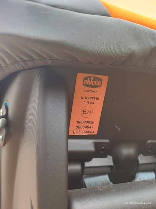 Cadeira Chicco auto e de bicicleta Polisport