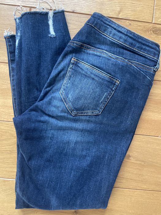 Spodnie jeansowe granatowe