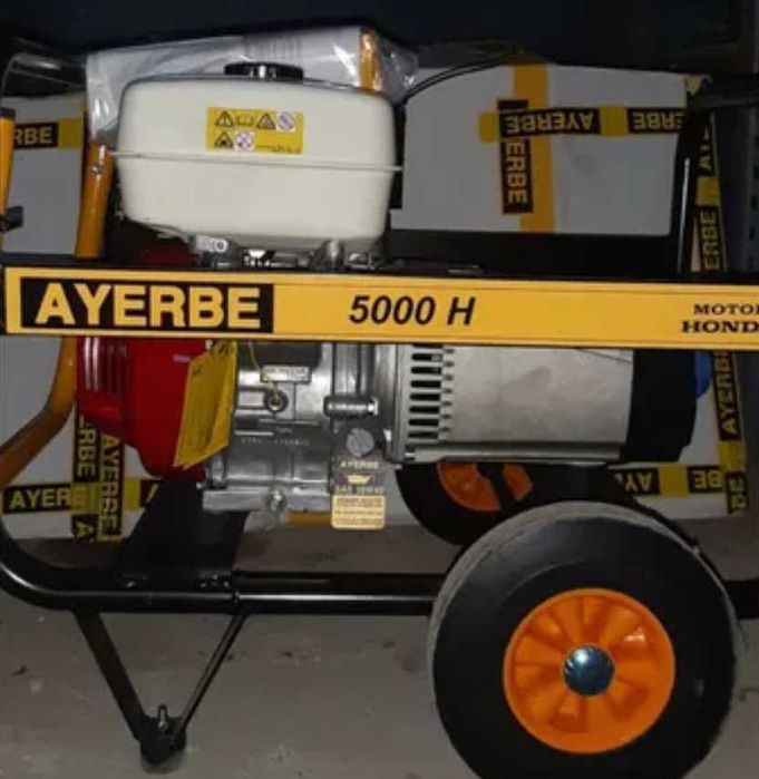 Генератор з двигуном HONDA GX-270 - AYERBE 5000 H MN