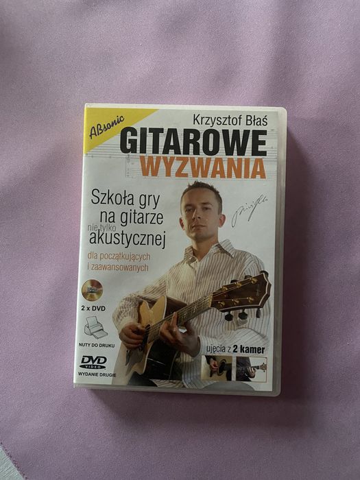 gitarowe wyzwania krzysztof błaś szkoła gry na gitarze 2 DVD