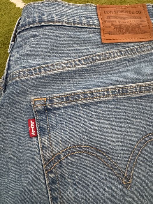 Женакие шорты мом Levis ribcage denim jean shorts - 32