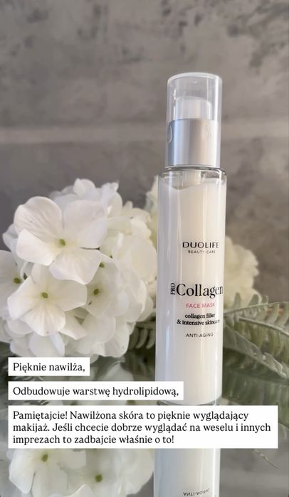 Collagen face mask
