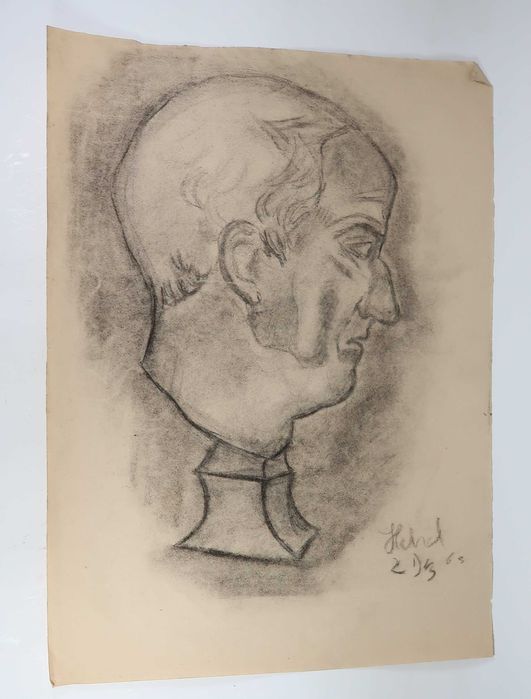 10 Desenhos Grandes provas para esculturas 1960s (Cabral ?)