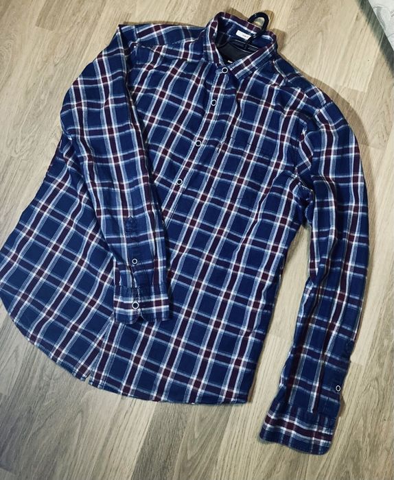 Рубашка в клетку «Levi’s”