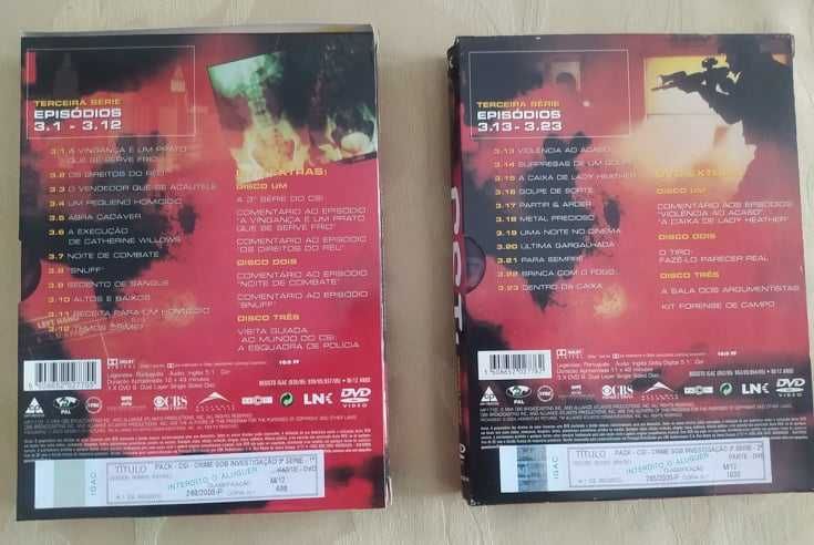 Série Criminal/policial - CSI - Temporada 3