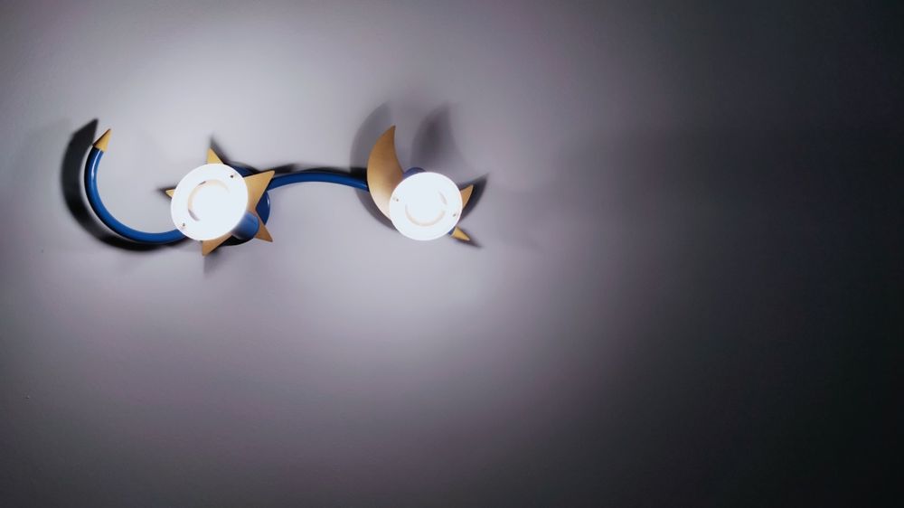 2 Candeeiros para quarto infantil