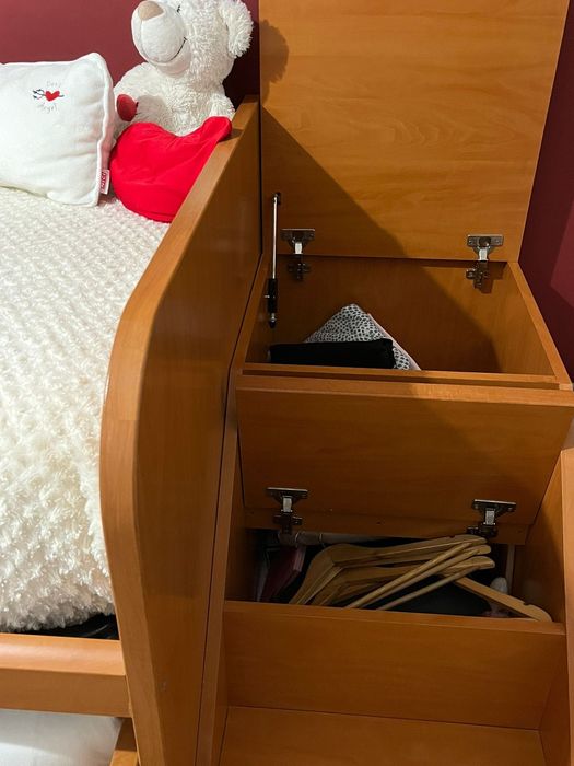 Mobília de quarto cama dupla