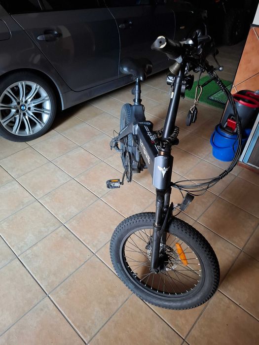 Bicicleta elétrica dobrável de 20" Novo Preço