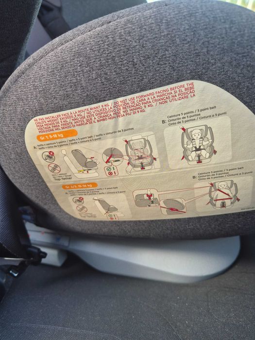 Cadeira Auto ZY Safe Premium com Isofix
