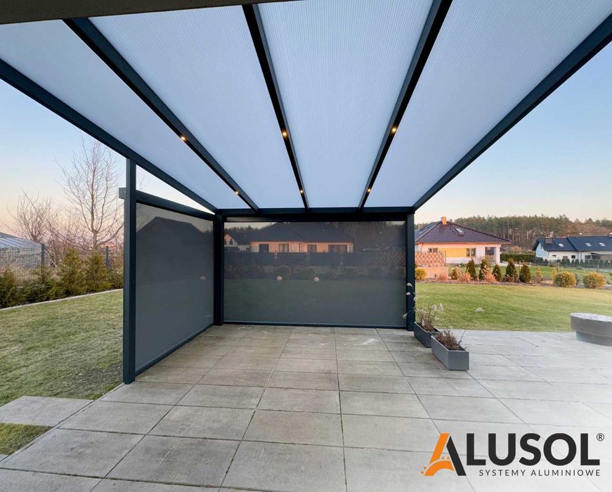 Weranda Zadaszenie Tarasu Aluminium Na Wymiar Wysoka Jakość - HIT