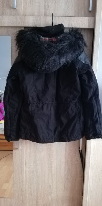 Kurtka parka czarna