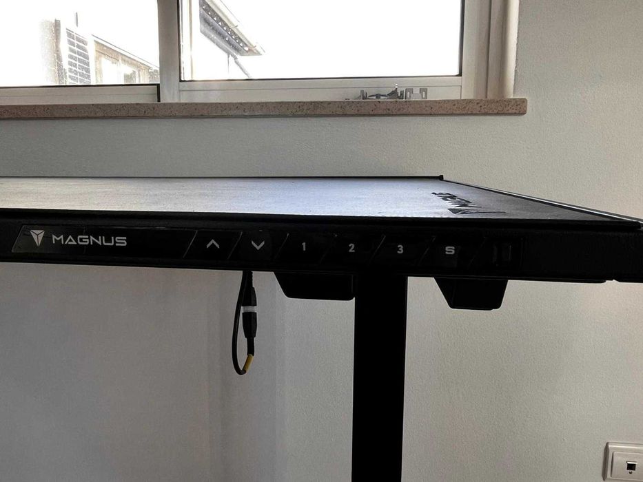 Secretlab MAGNUS Pro Electric Sit-to-Stand Desk (Black Metal Top)
