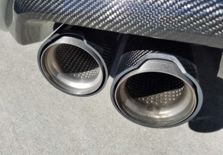 PONTEIRAS DUPLAS BMW ORIGINAIS BMW M PERFORMANCE CARBONO REAL NOVAS