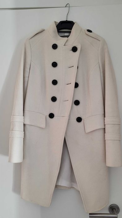 Casaco Branco Zara  Xs