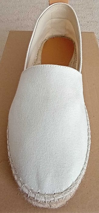 espadryle męskie r.42 białe