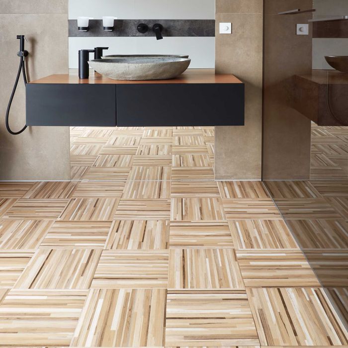 Płytki Winylowe Samoprzylepne 1 SZTUKA SŁONECZNY PARKIET Panel Kafle