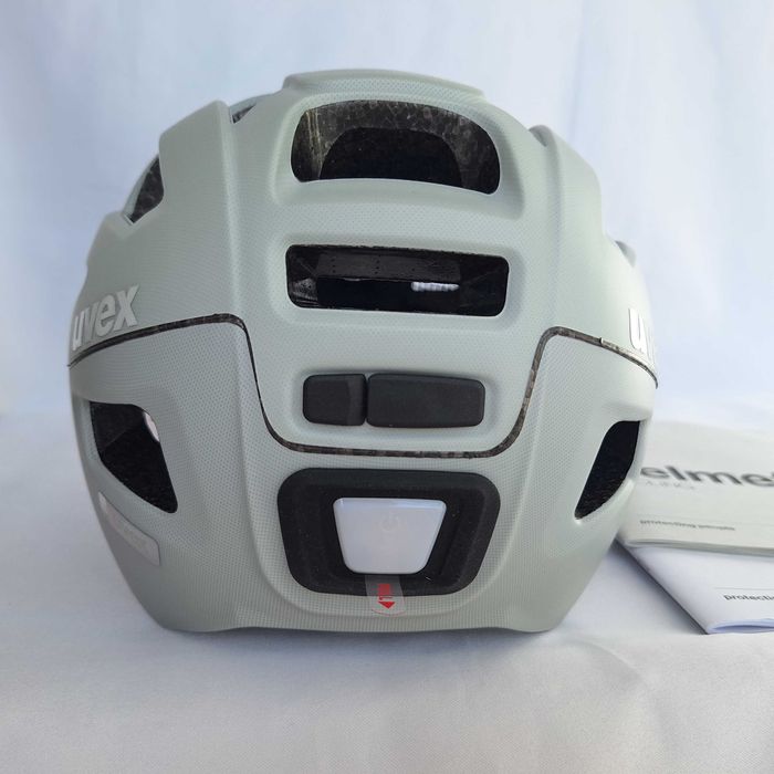 Kask rowerowy Uvex Finale Visor Vario Papyrus Matt L 56-61cm S1-3