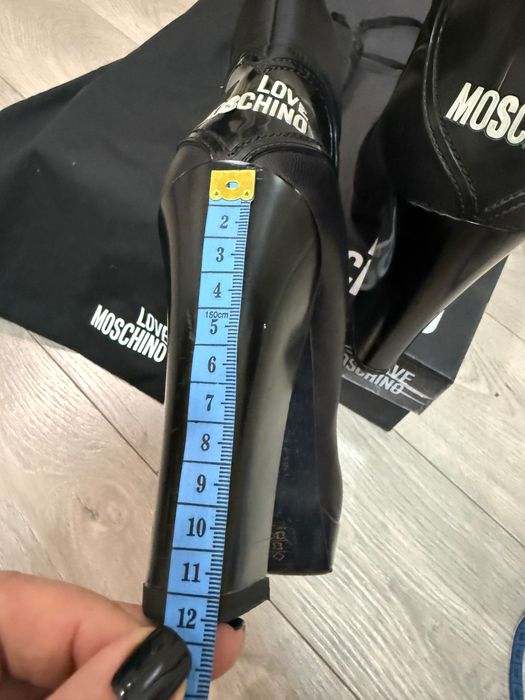 Чорні жіночі черевики Love Moschino 40 р. Оригінал
