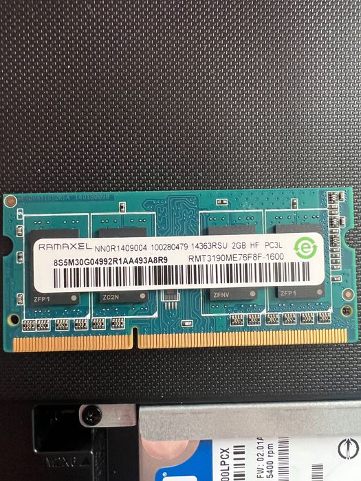 Память ноутбук ddr2 ddr3 ddr3l 4gb 2gb 1gb