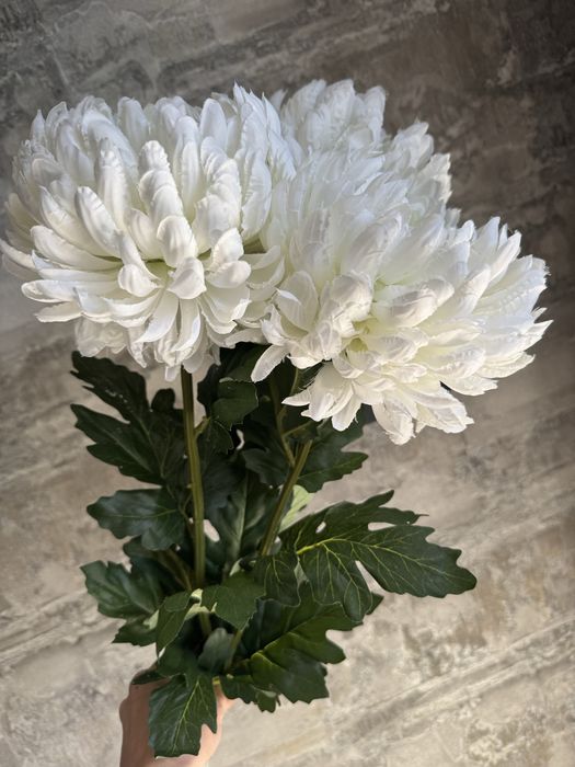 3шт Хризантема декор искуственные цветы